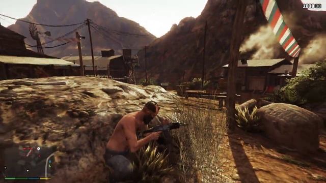 GTA 5 - Как зачистить лагерь Альтруистов и заработать 100.000$ ? смотреть онлайн
