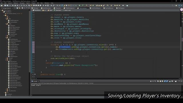 Save and Load - How to Make a 2D Game in Java #50 смотреть онлайн