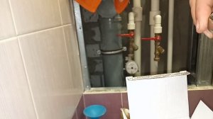 обратный клапан (встраиваемый) в системе ГВС. установка.