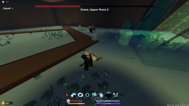 Infinity Castle Solo With Water - Demonfall