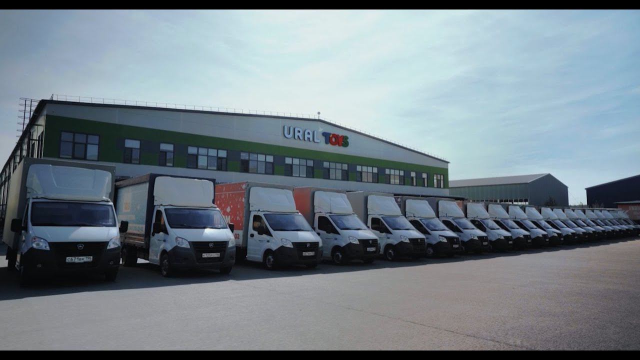 Презентационный ролик для Ural Toys смотреть онлайн