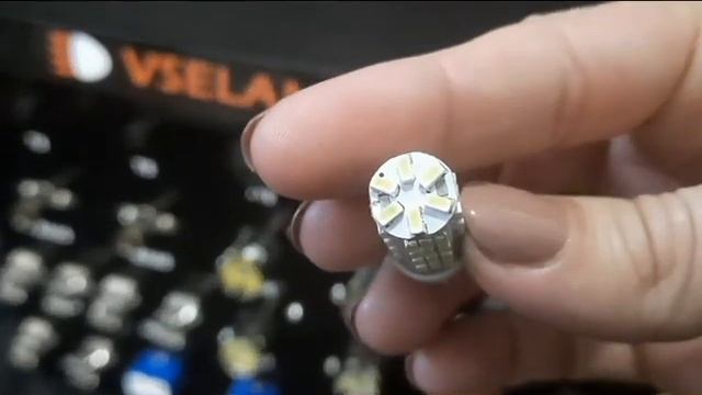 Светодиод 12v T10 54SMD 3014, белый смотреть онлайн