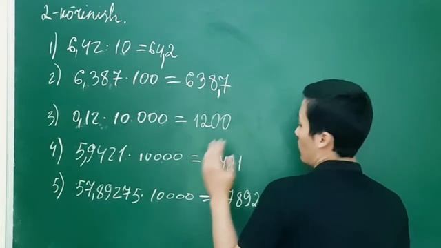 40-QISM ||MATEMATIKA 5-SINF VIDEO DARSLIK || OSON SIFATLI TEZ O'RGANISH || MATEMATIKANI 0 DAN O'RGA