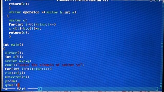 OVERLOADING BINARY OPERATOR USING FRIEND FUNCTION смотреть онлайн
