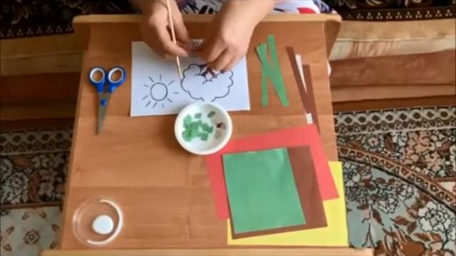 Обрывная аппликация смотреть онлайн