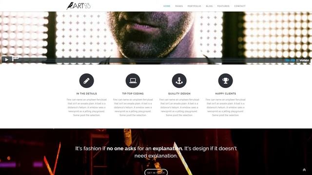 Art23 - Responsive Multipurpose WordPress Theme смотреть онлайн