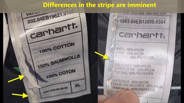 Real Vs Fake Carhartt. How To Spot Fake Carhartt Shirts / Jackets / Garments