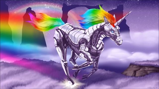 Robot Unicorn Attack Song - Erasure "Always" смотреть онлайн