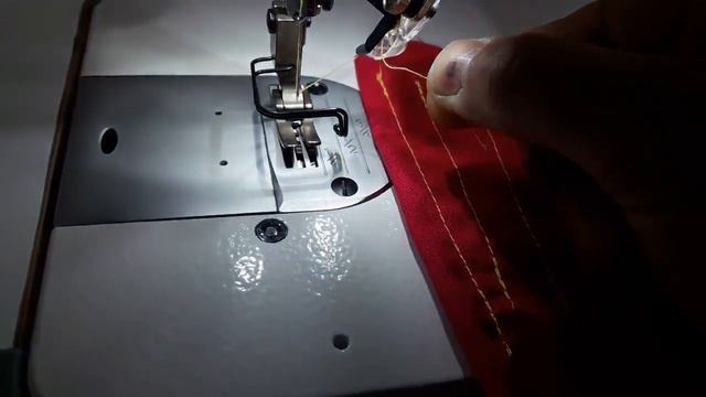 Máquina de Costura JACK A5-N - Funcionamento do Sistema de Ponta Curta смотреть онлайн