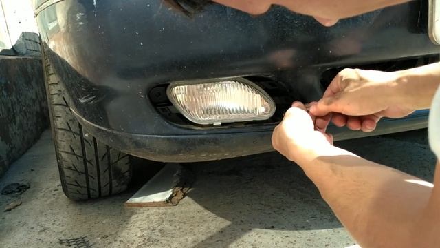 Замена (установка) противотуманок ПТФ Дэу Нексия  Daewoo Nexia N100