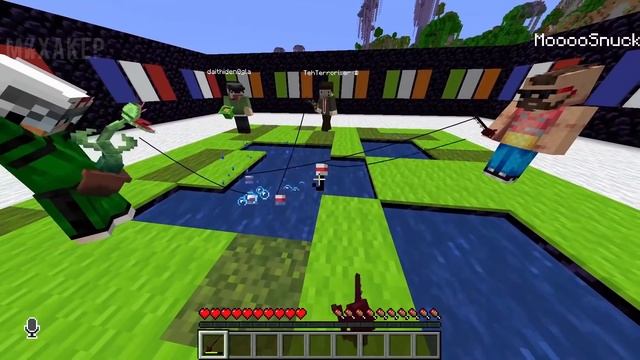 MINECRAFT Смешные моменты (перевод) ? ОПАСНАЯ РЫБАЛКА (Майнкрафт) смотреть онлайн