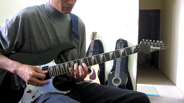 Brincando com a Ibanez RG 350 EXZ e amplitube смотреть онлайн