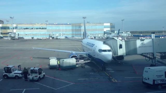 Timelapse 15 min. Domodedovo airport. смотреть онлайн