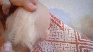 Прошивка волос кукле реборн