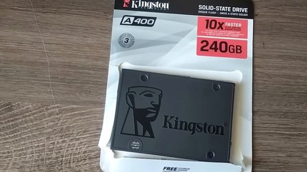 SSD диск KINGSTON A400 240GB Видеоотзыв (обзор) Дмитрия