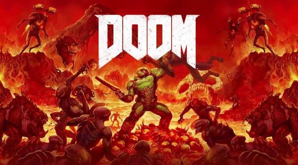 DOOM 2016. Gameplay PC.