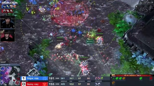[2020 GSL Super Tournament 2] Ro.16 | Rogue (Z) vs. Bunny (T) смотреть онлайн