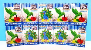 ПТИЧКИ СЮРПРИЗЫ HAPPY BOX 2022! Бархатные игрушки, новая коллекция Kinder Surprise toys unboxing