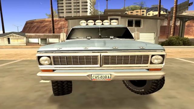 Camioneta Ford F-100 Off Road Del Año 1970 Para Gta San Andreas смотреть онлайн
