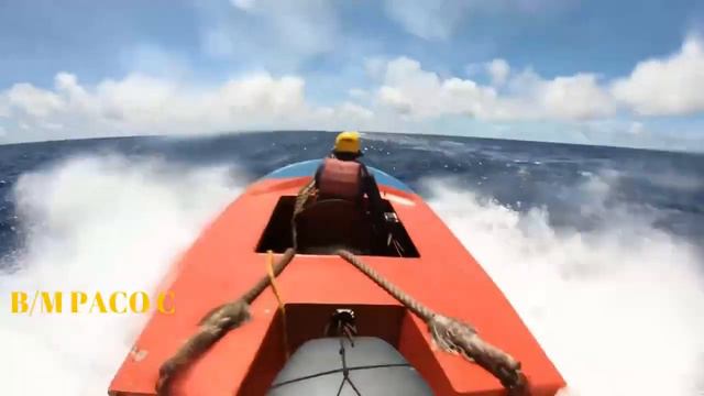 Lancha rápida a toda velocidad para la caza del atún en mar abierto - Pesca de altura смотреть онлайн