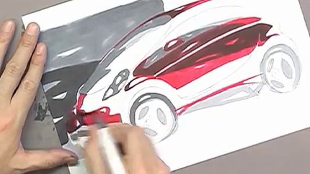 Drawing Mitsubishi "i" part 2 смотреть онлайн