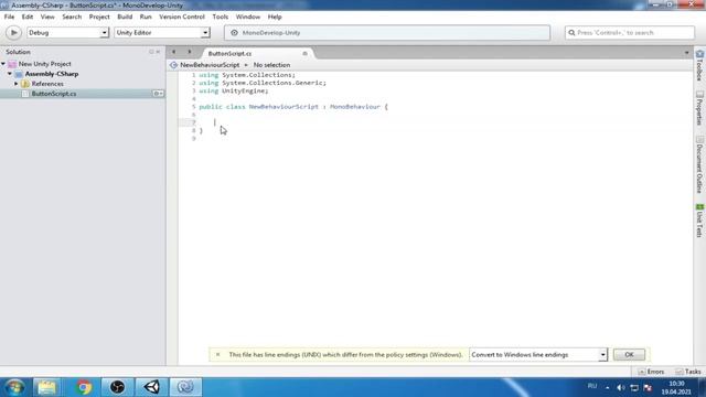 Unity 5 Урок 1 UI кнопка выхода и создание проекта смотреть онлайн