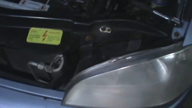 Снимаем фары CHERY Amulet смотреть онлайн