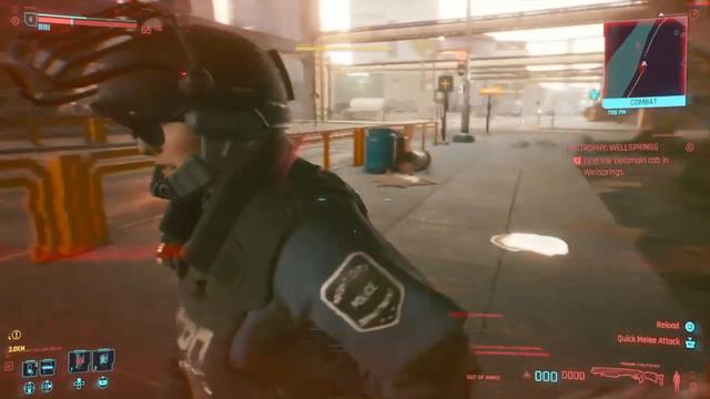 Cyberpunk 2077 - NPC Behavior Test смотреть онлайн