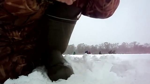 Зимняя ловля на шарик. 31 марта 2013г. Город Муром. Старица смотреть онлайн