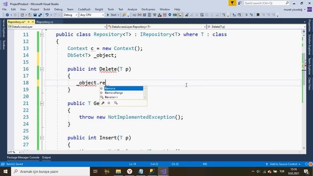 C# Ders 88 N Katmanlı Mimaride Generic Repository Pattern смотреть онлайн
