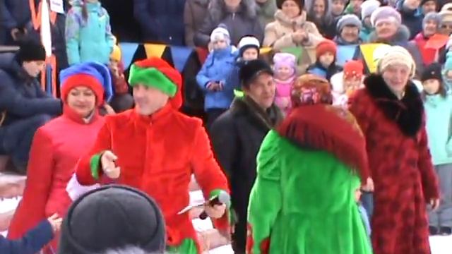 масленица 2017: лыжи, канат, блины - 1 смотреть онлайн