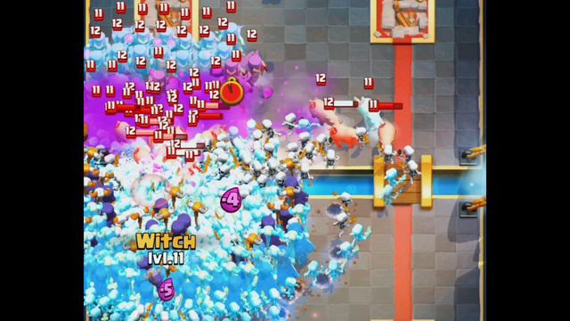 MASSIVE Witch Farms #1| Clash Royale смотреть онлайн