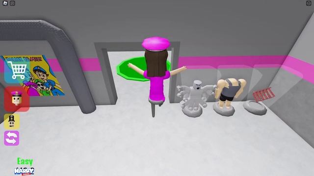 Playing as Policewoman Nerd New Morph Girl Prison Run Hard Mode All Jumpscares Full Gameplay ROBLOX смотреть онлайн