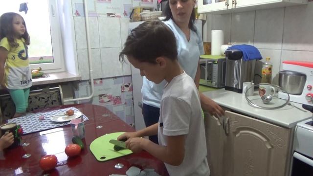 Готовим Ужин/ Подружка в Гостях