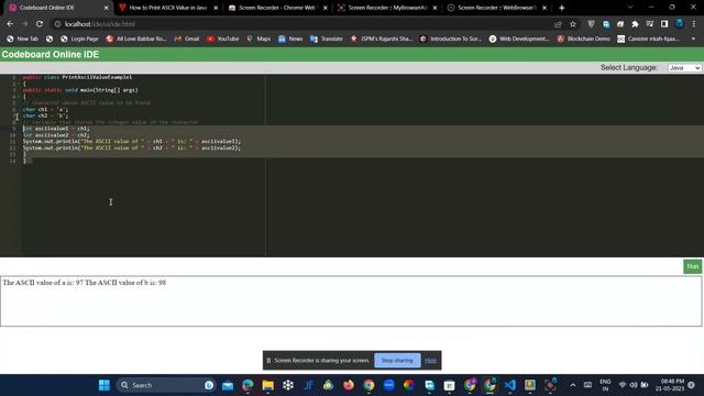 My Own Online IDE смотреть онлайн
