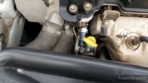 как поменять датчик давления масла на  Opel Corsa