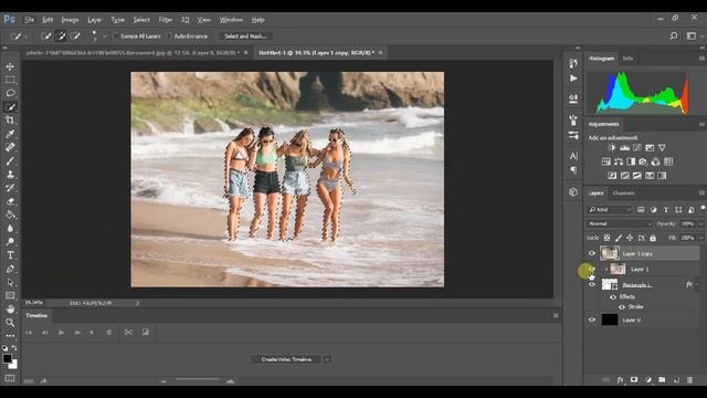 How to Make 3D Pop Up Effect - Photoshop Tutorial смотреть онлайн