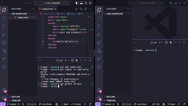 How to use Git and GitHub in a Team смотреть онлайн