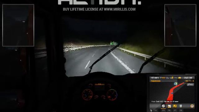 Euro truck SImulator 2-Нощно каране смотреть онлайн