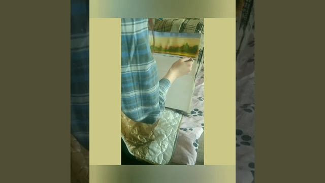 Картина подручными средствами !!Результат ТЕБЯ удивит так может каждый !!