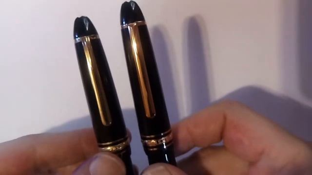 Обзор перьевых ручек Montblanc Meisterstück № 146 "LeGrand" (винтажной и современной) смотреть онлайн