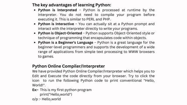 Python 1st video смотреть онлайн
