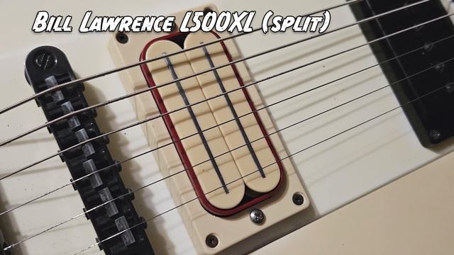 Dimarzio Titan vs Bill n' Becky L500XL Pickup Comparison смотреть онлайн