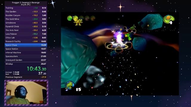 Frogger 2: Swampy's Revenge (PC) - Any% in 21:11 смотреть онлайн