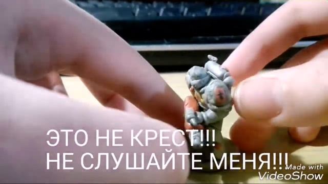 Обзор миниатюр Warhammer40000 из пластилина