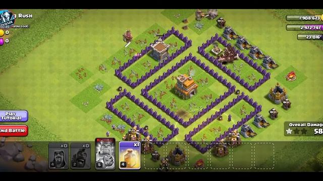 Hog riders rush gameplay in clash of clans смотреть онлайн