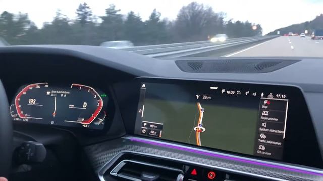 X5 G05 3.0xd////200km/h On Autobahn