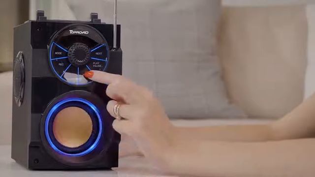 Купить Bluetooth динамик TOPROAD от 2600 рублей большой мощности ЛУЧШАЯ ЦЕНА НА АЛИЭКСПРЕСС смотреть онлайн