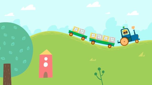 Развивающие мультики - Математика для малышей - Удивительная стройка - Учимся считать - Вычитание смотреть онлайн