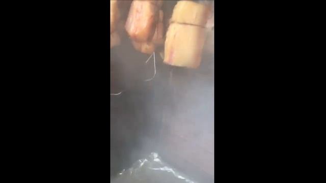 Готовим сало горячего копчения , получилась вкусняшка смотреть онлайн